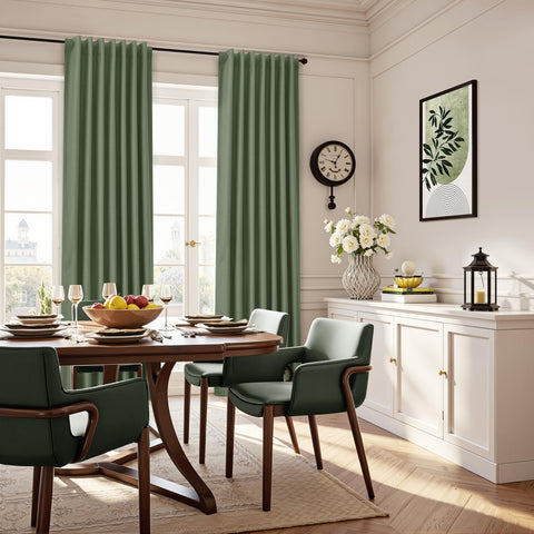 Included 30 pleat hooks for flexible hanging options.