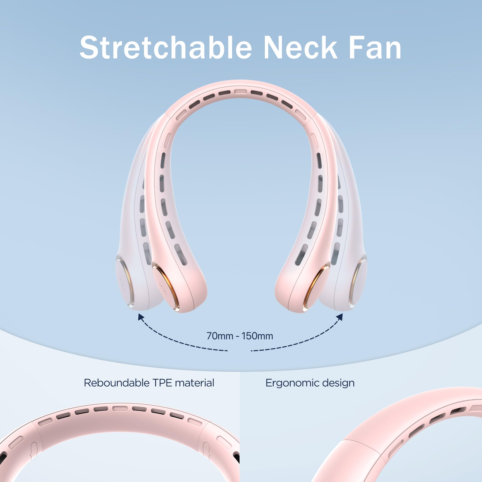 GULAKI soft breathable material reduces neck friction