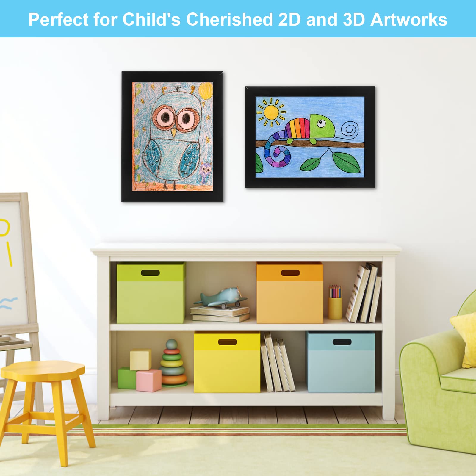 GULETHUN 2D and 3D art display suitable for crafts.