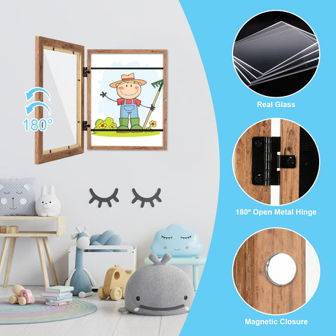 GULETHUN crystal-clear glass panel showcases bright colors and details