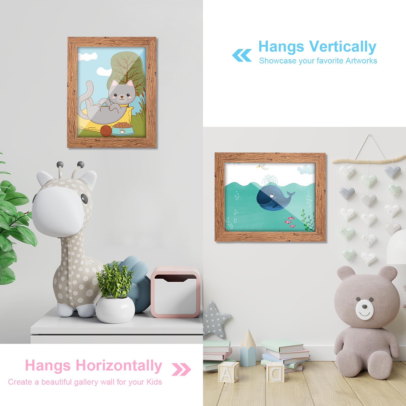 GULETHUN frame holds 50-150 pieces for organized keepsakes