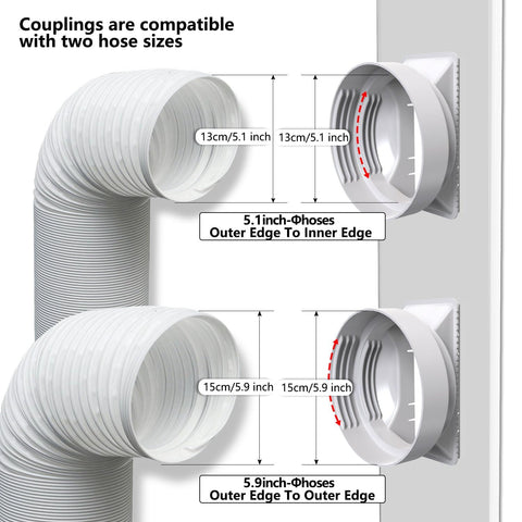 Gulrear 13-foot weatherproof tape seals gaps for a tight vent.