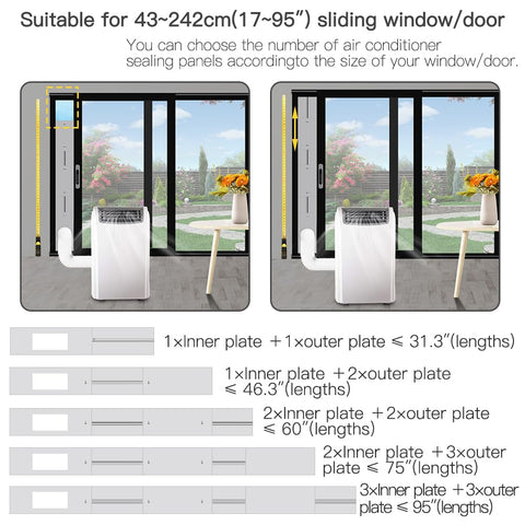 Gulrear Max 95 vent kit in action helps optimize cooling through the doorway.
