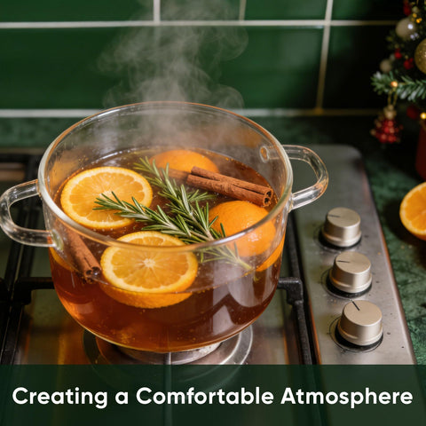 Guluxly Simmer Pot natural blend with herbs and flowers for scent.