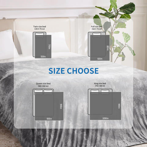 Guohaoi machine-washable blanket stays smooth after washing.