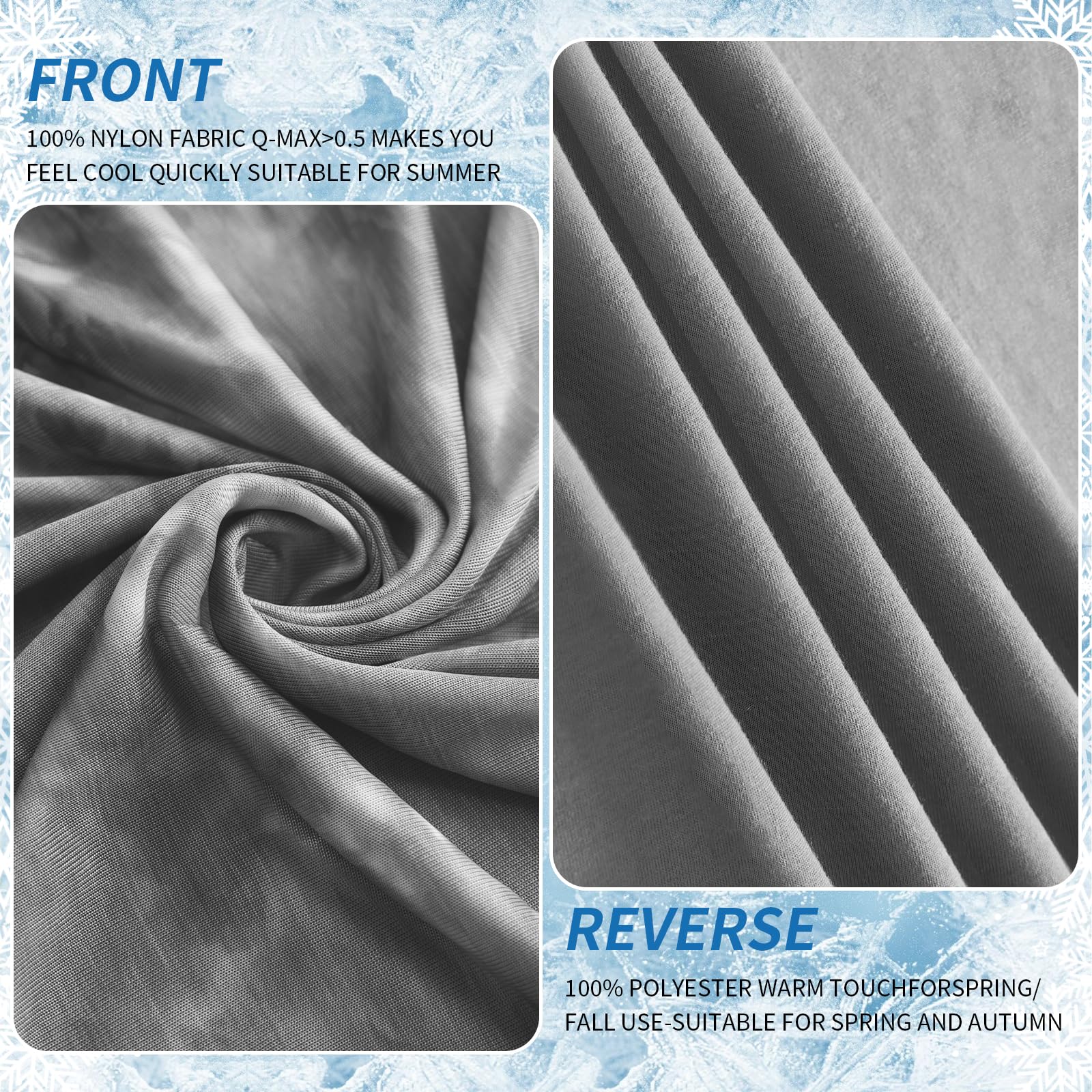 Guohaoi protein microfiber base provides ultra-soft touch against skin.