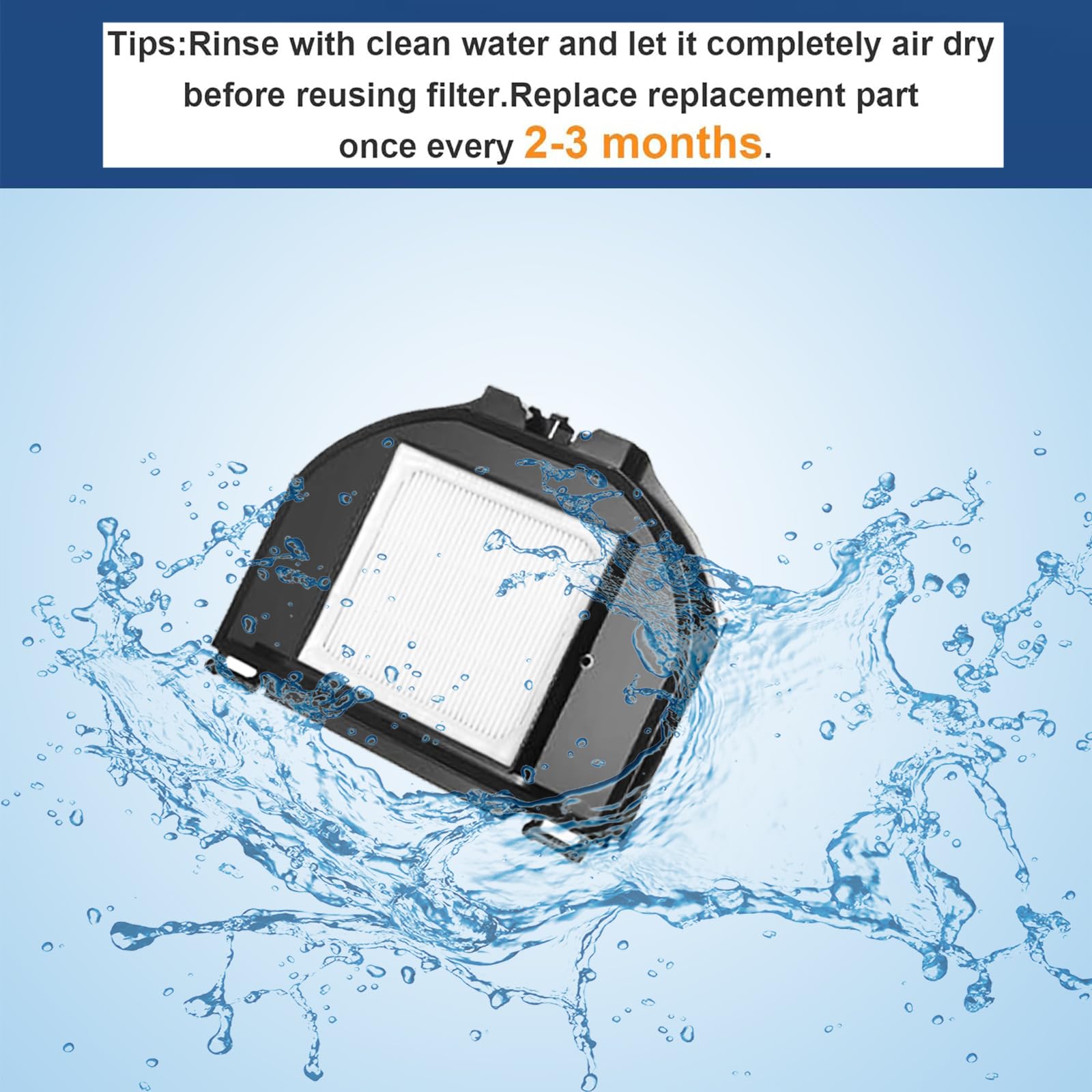 GuoYiAMA Shark Matrix main brush cover for quick replacement