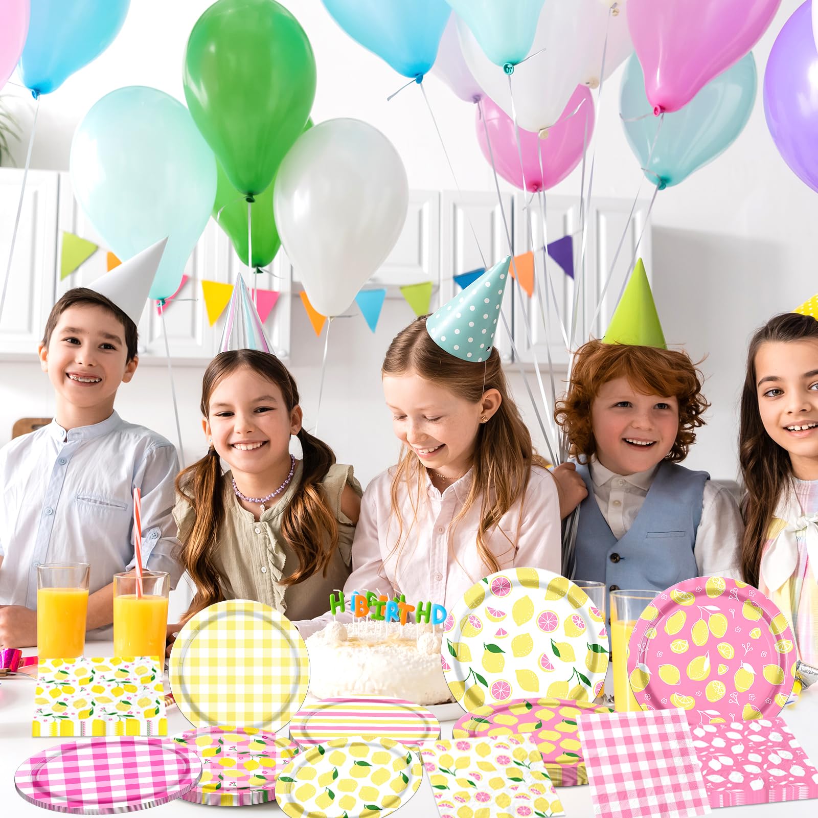 Gupesxu lemon party decorations set versatile for summer celebrations
