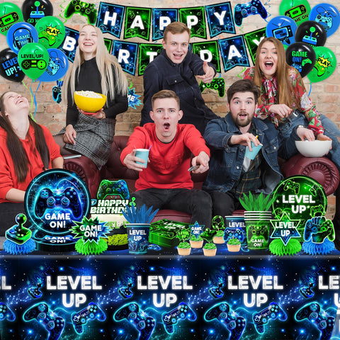 Gupesxu neon game design highlights vibrant party backdrop