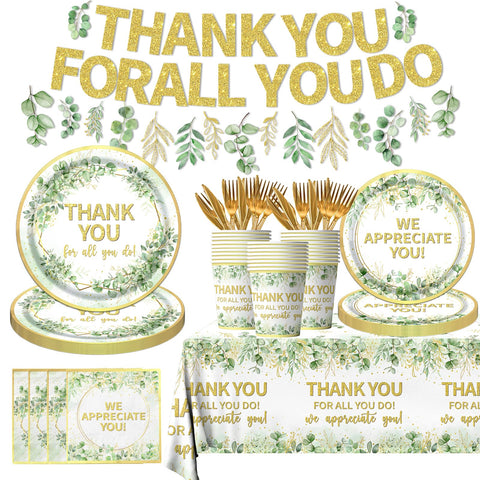 Gupesxu tablecloth with eucalyptus motif for coordinated décor and easy cleanup.