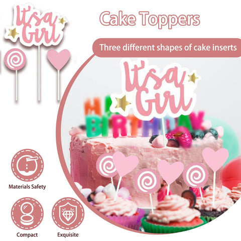 Guudmua large cake topper crowns the centerpiece
