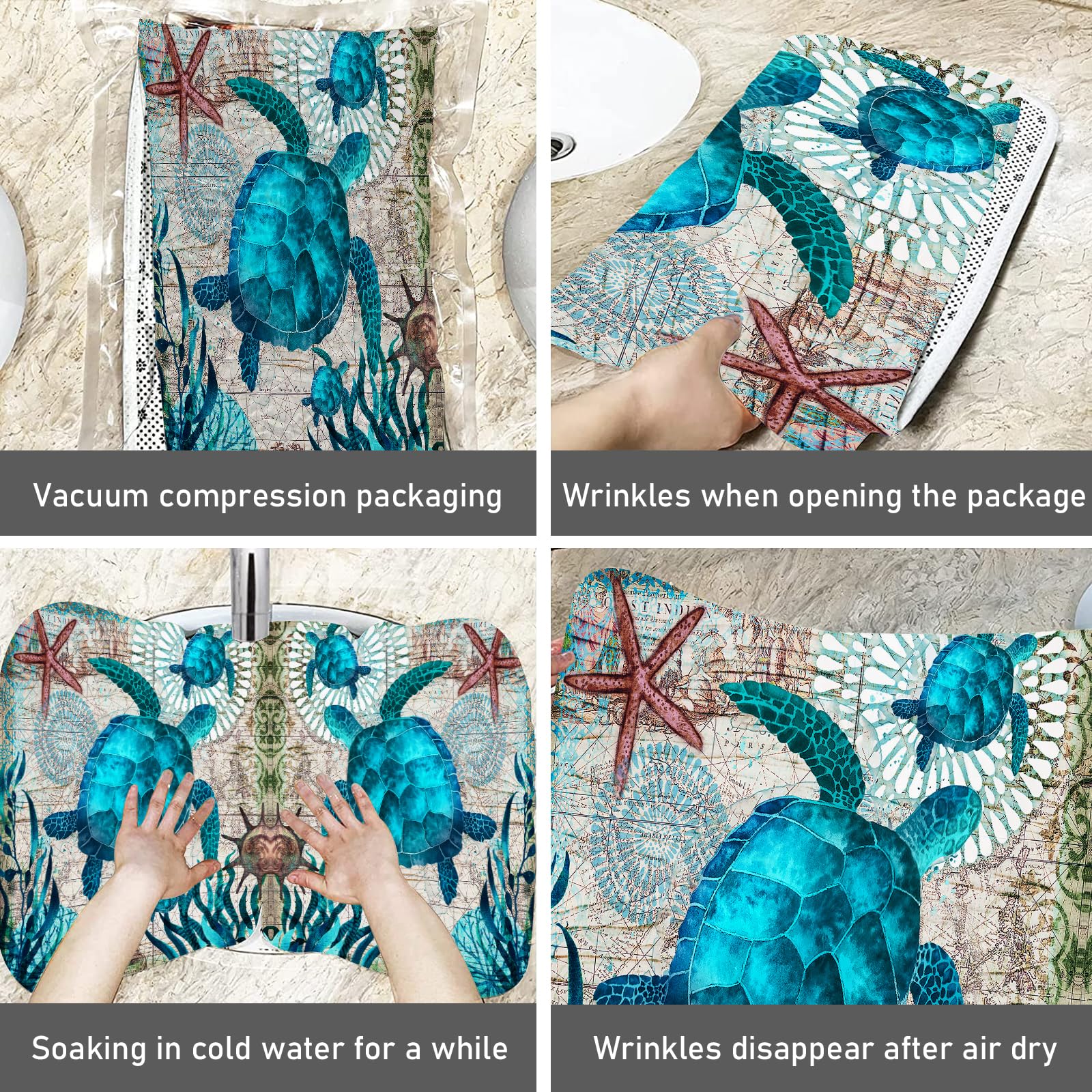 GUVICINIR easy-clean hallway rug for everyday use