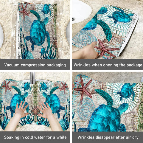 GUVICINIR easy-clean hallway rug for everyday use