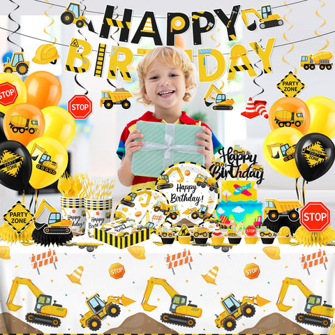 Guzbewu construction cups 24-count ideal for kid-friendly beverages
