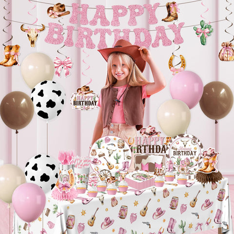 Guzbewu cowgirl honeycomb centerpiece adds festive dimension to tables.