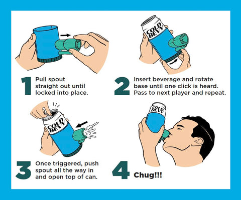 Shotgun Roulette as an icebreaker at college events and frat nights