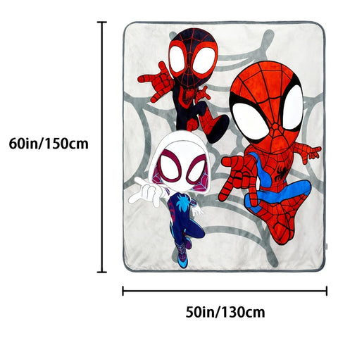 GVIOOEI Spider Blanket is machine washable, easy care.