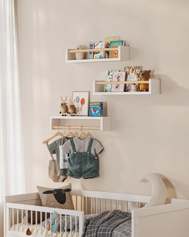 G&W Gruwald durable, non-toxic material keeps books and mementos safely displayed.