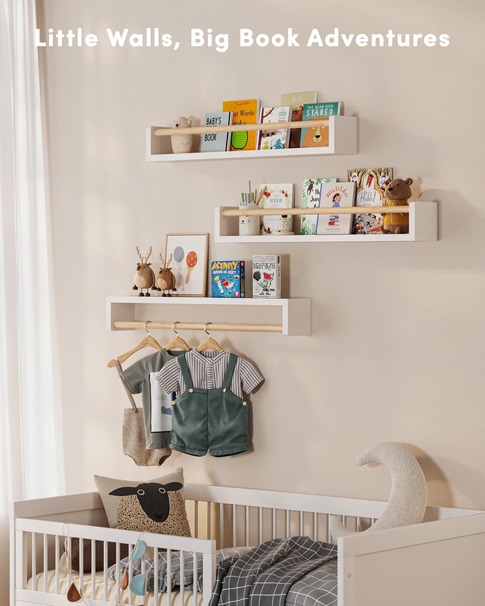 G&W Gruwald easy-install shelves simplify setup and secure mounting
