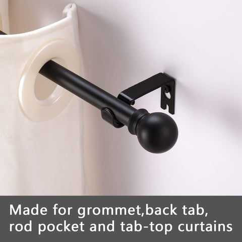 GXOACKJ curtain rods show the splicing design that boosts support
