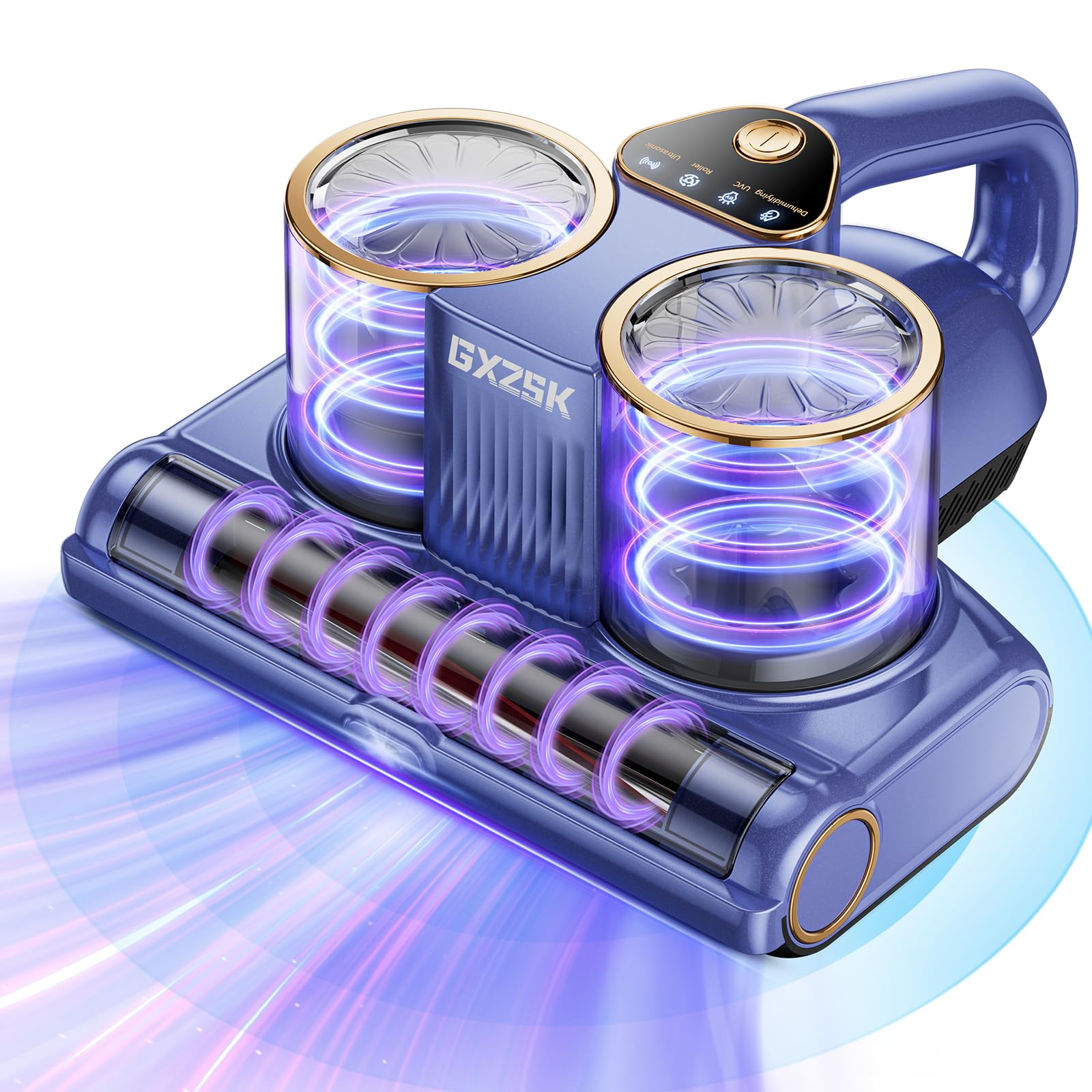 Gxzsk mattress vacuum with widened suction port enables quick, thorough cleaning.