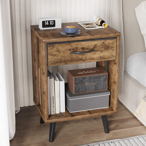 GYIIYUO nightstand dimension label helps with room planning.