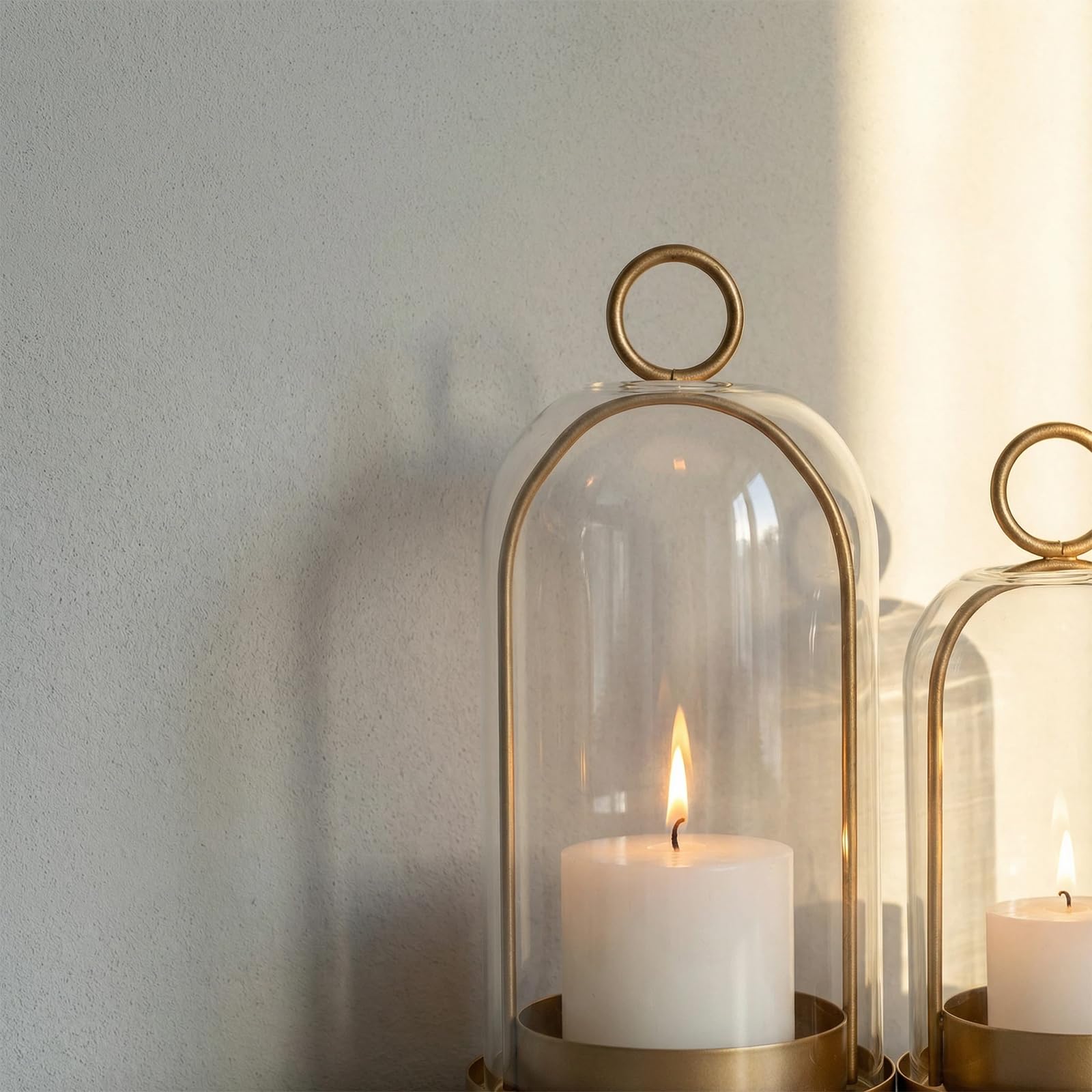 GYKLE table centerpiece lantern elevating mantels and shelves