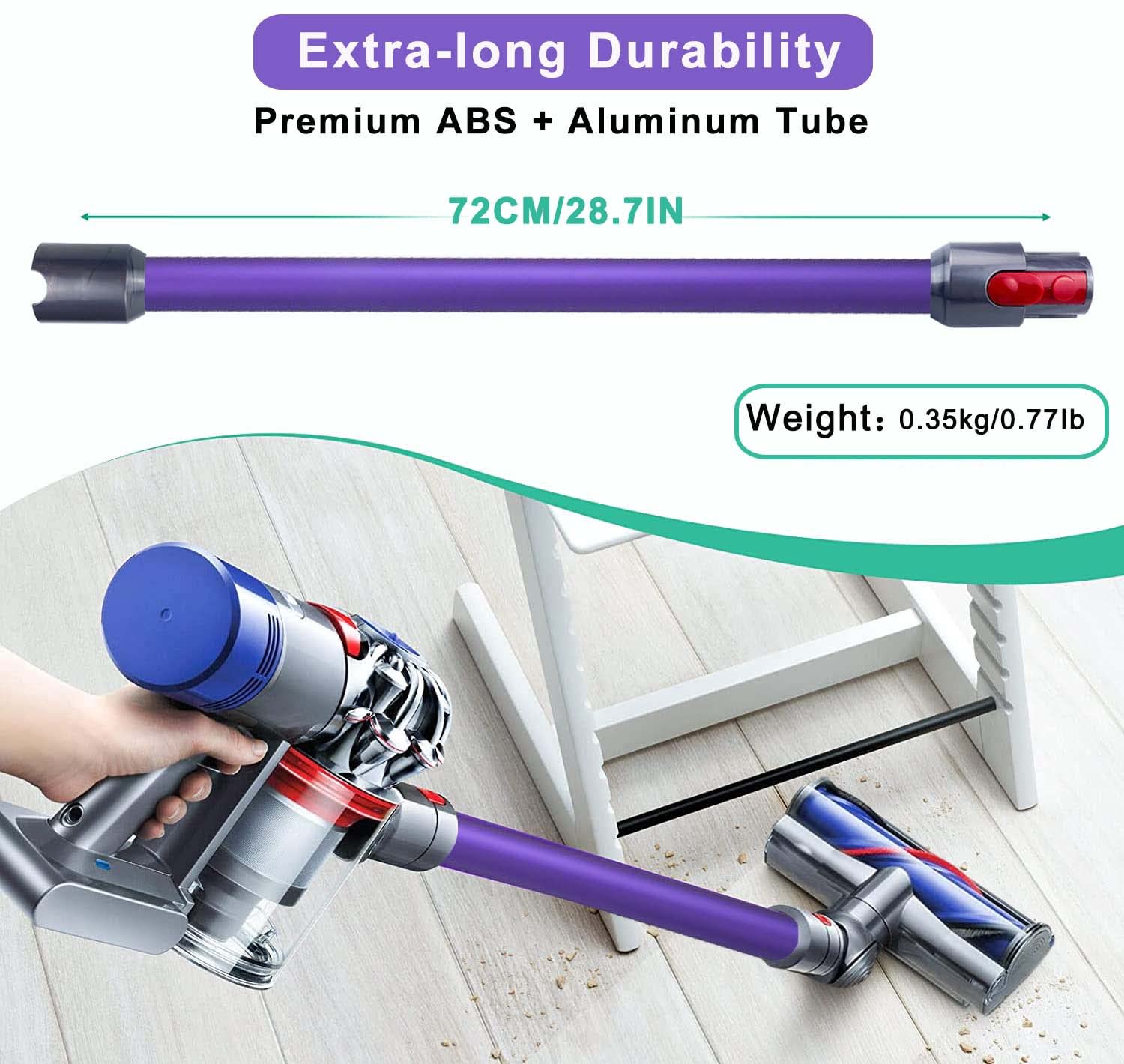 GYLBF extended reach helps clean ceilings and windows
