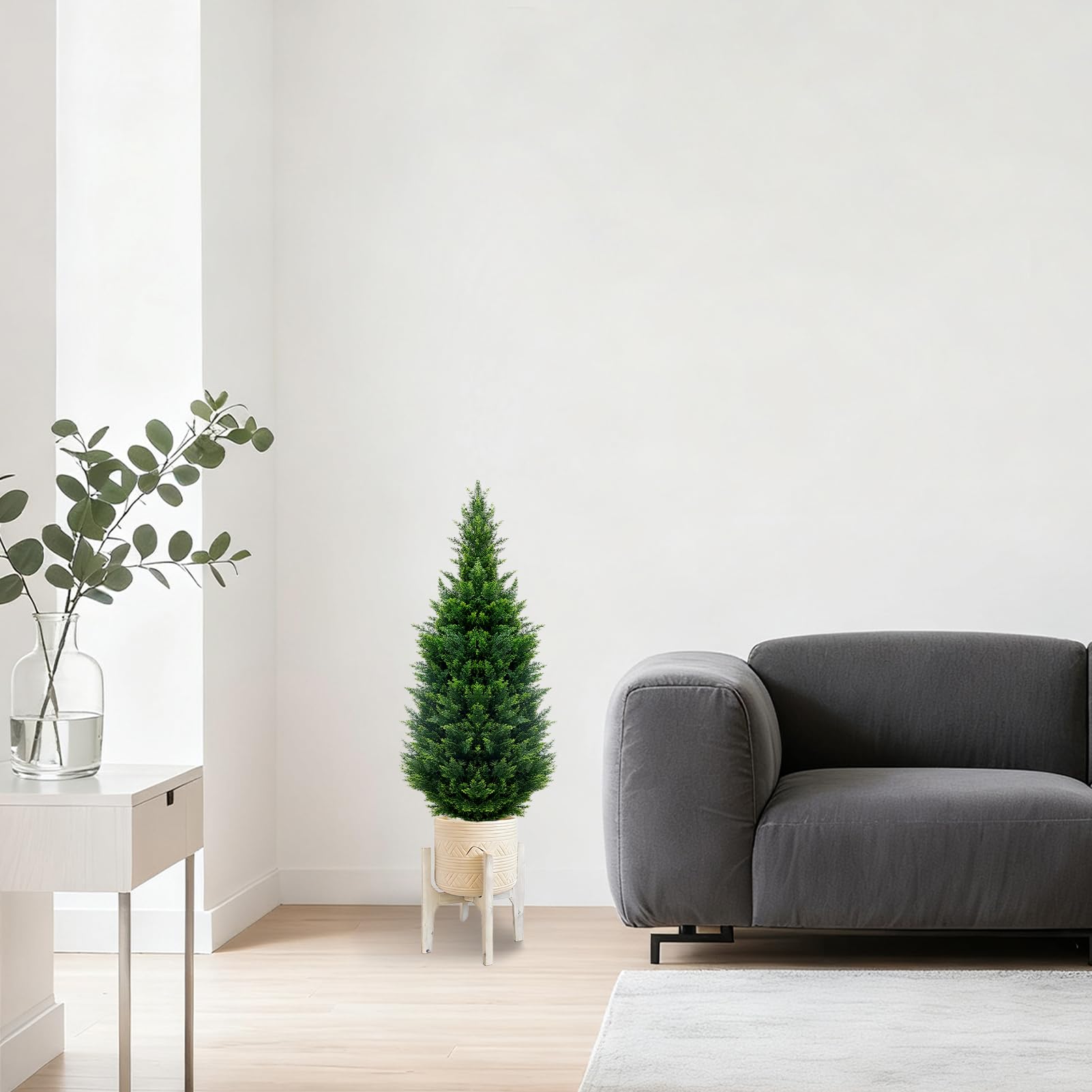 GZFDY cedar topiary versatile for indoor living rooms and outdoor patios