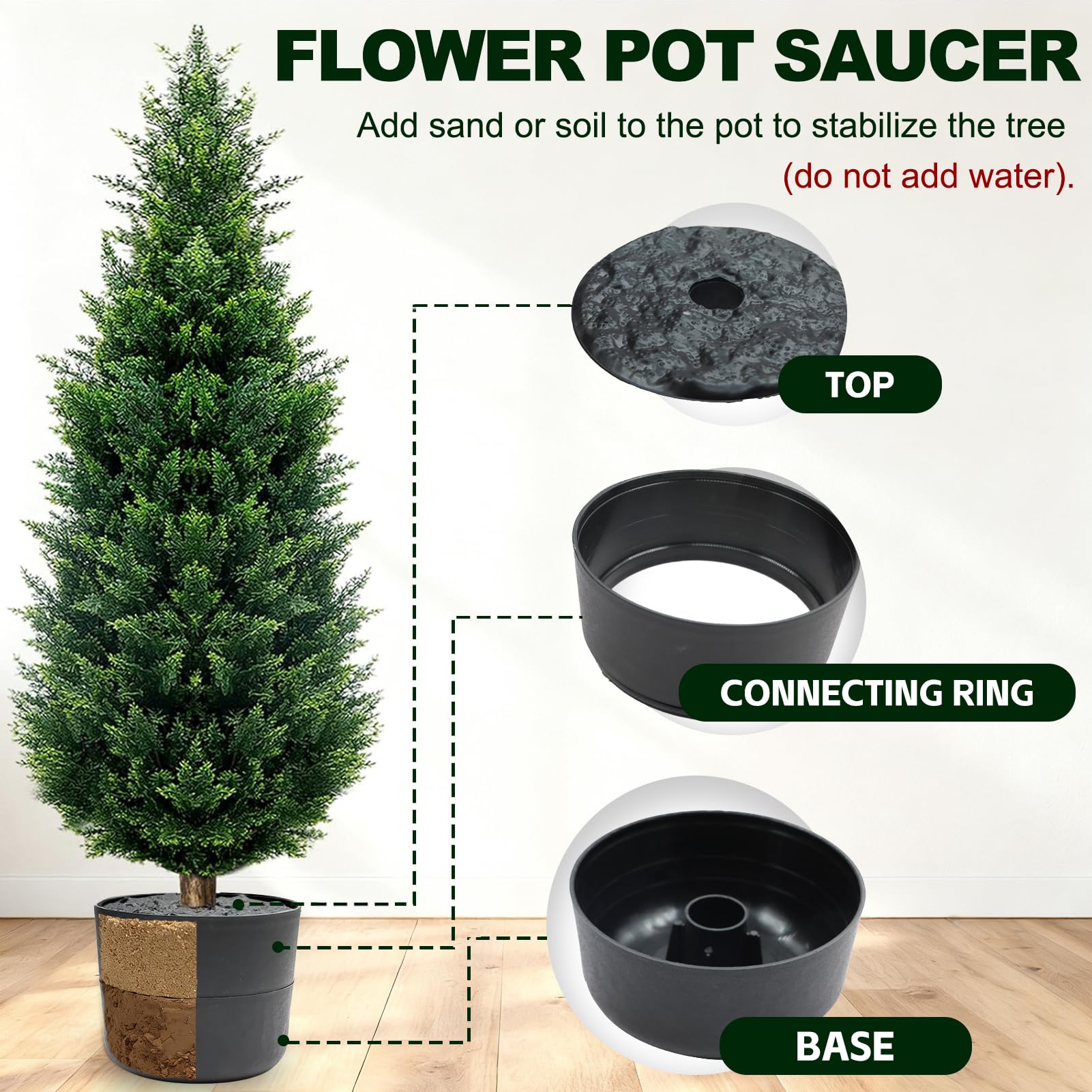 GZFDY cedar topiary ideal for porches and entryways year-round