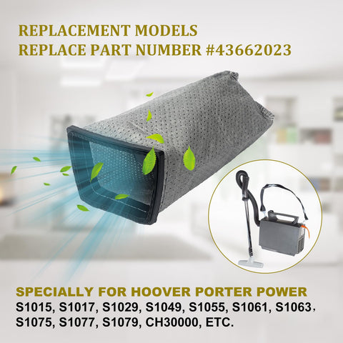 GZJoSum cloth bag for Hoover S1029 model with efficient filtration.