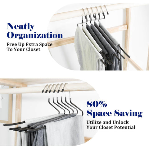 GZQXHOME slim space-saving design frees precious closet space for more garments.