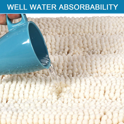 H.VERSAILTEX Anti-slip backing keeps mats securely in place.