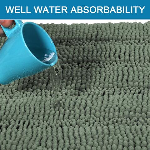 H.VERSAILTEX Bath Mat Set easy care and machine washable