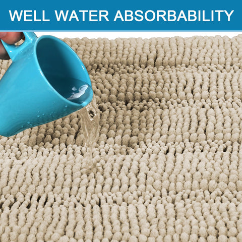 H.VERSAILTEX machine-washable rug set simplifies cleaning and care