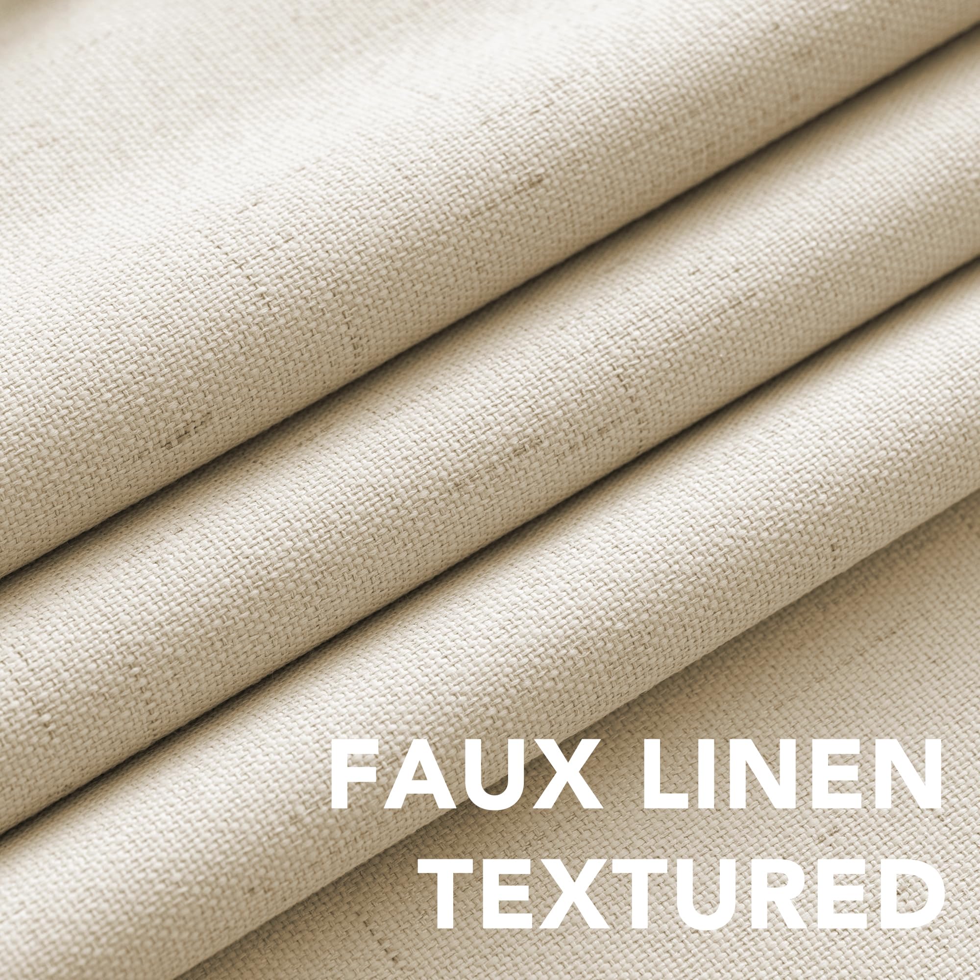 H.VERSAILTEX blackout curtains in a living room creating a cozy ambience