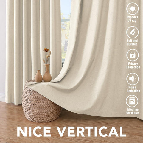 H.VERSAILTEX curtains machine washable for easy maintenance