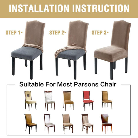 Fits most normal to high-back chairs with elasticized bottom for a secure fit.