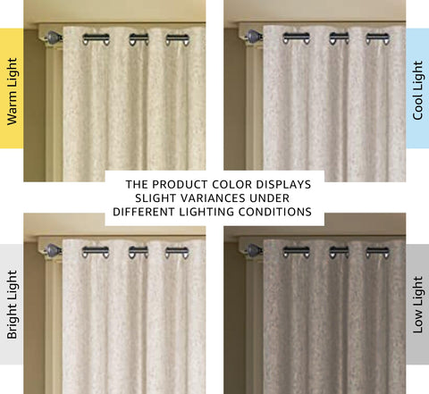 H.VERSAILTEX grommets anti-rust design ensure durable, smooth sliding along the rod.