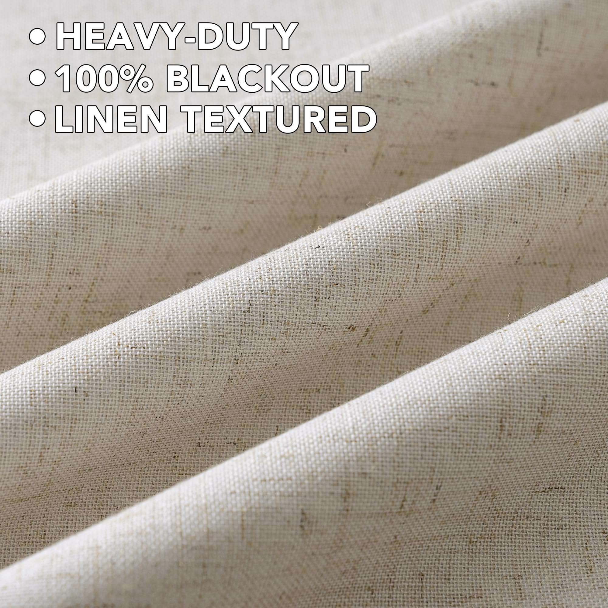 H.VERSAILTEX curtains shown in a bedroom and living room setup