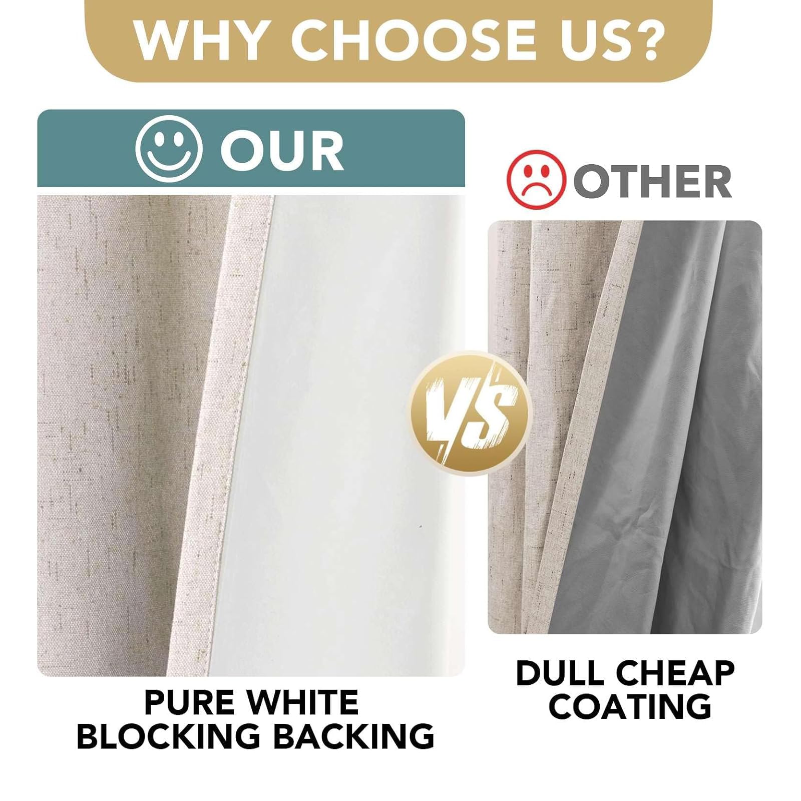 H.VERSAILTEX linen look fabric texture adds natural decor flair