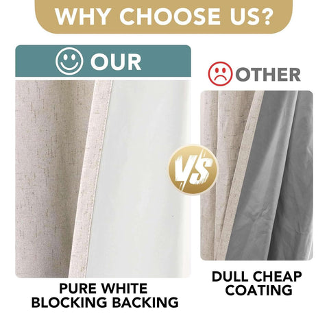H.VERSAILTEX linen look fabric texture adds natural decor flair