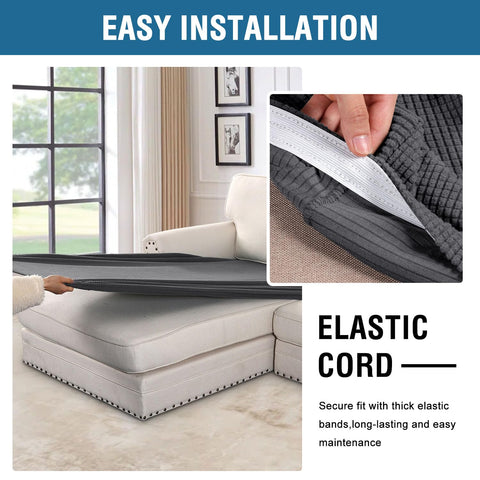 H.VERSAILTEX machine-washable slipcover for easy care and maintenance.