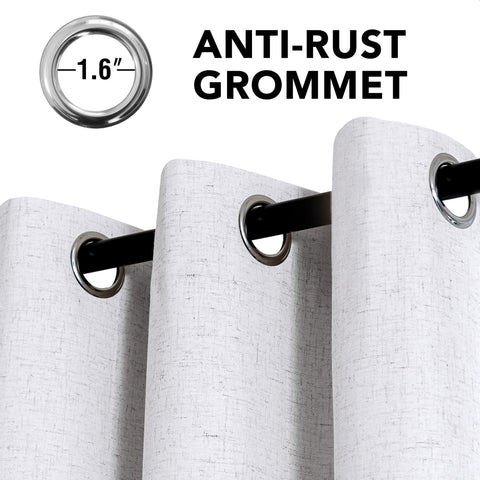 H.VERSAILTEX nickel grommets eight per panel for easy hanging