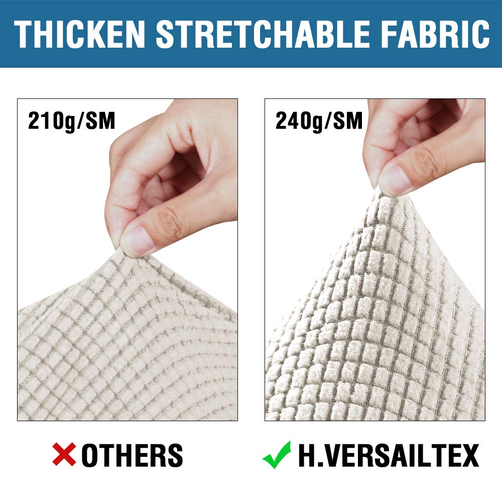 Slipcover protecting sofa from spills and everyday wear in a busy home