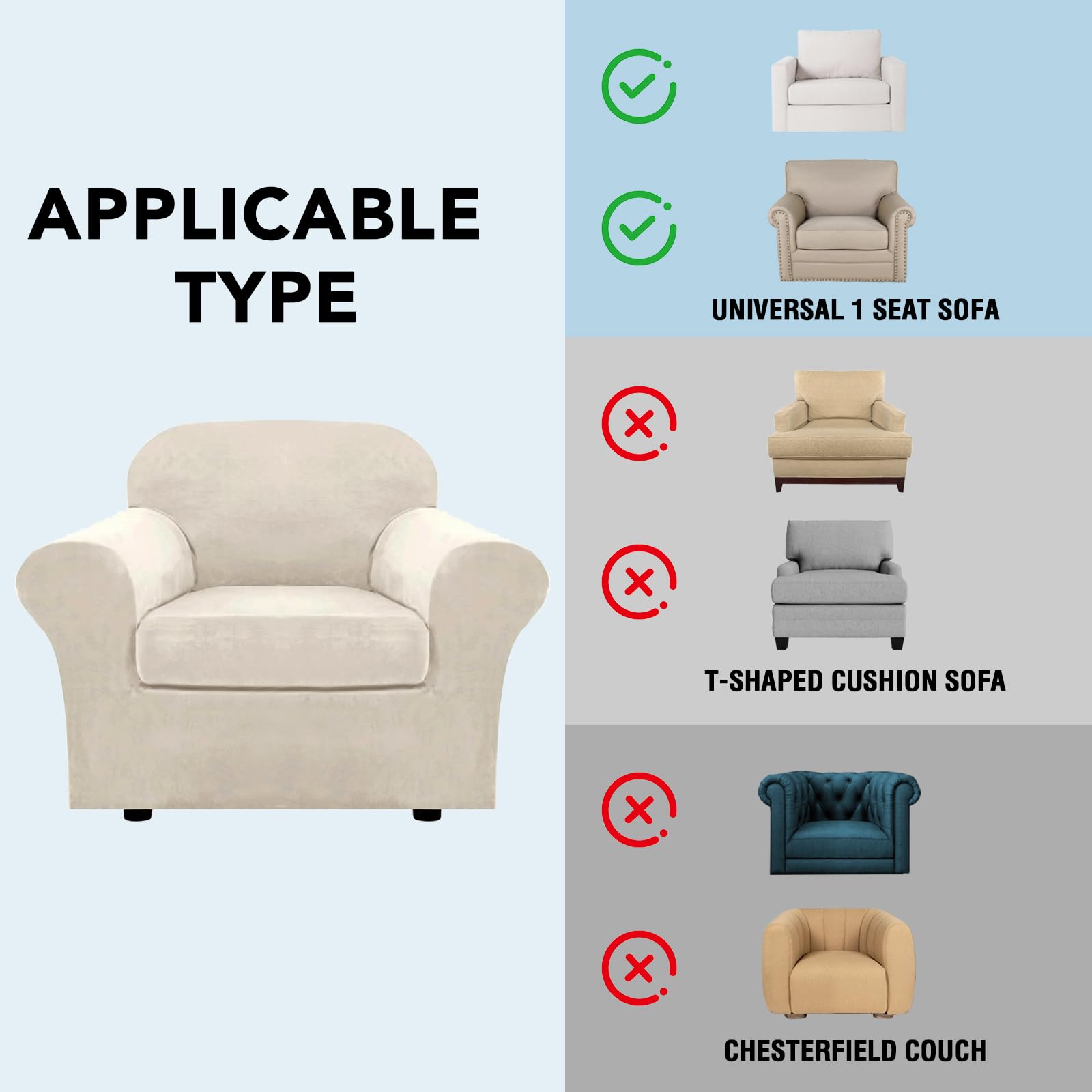 H.VERSAILTEX Rich Velvet 2pc design offers near-custom look at lower cost.