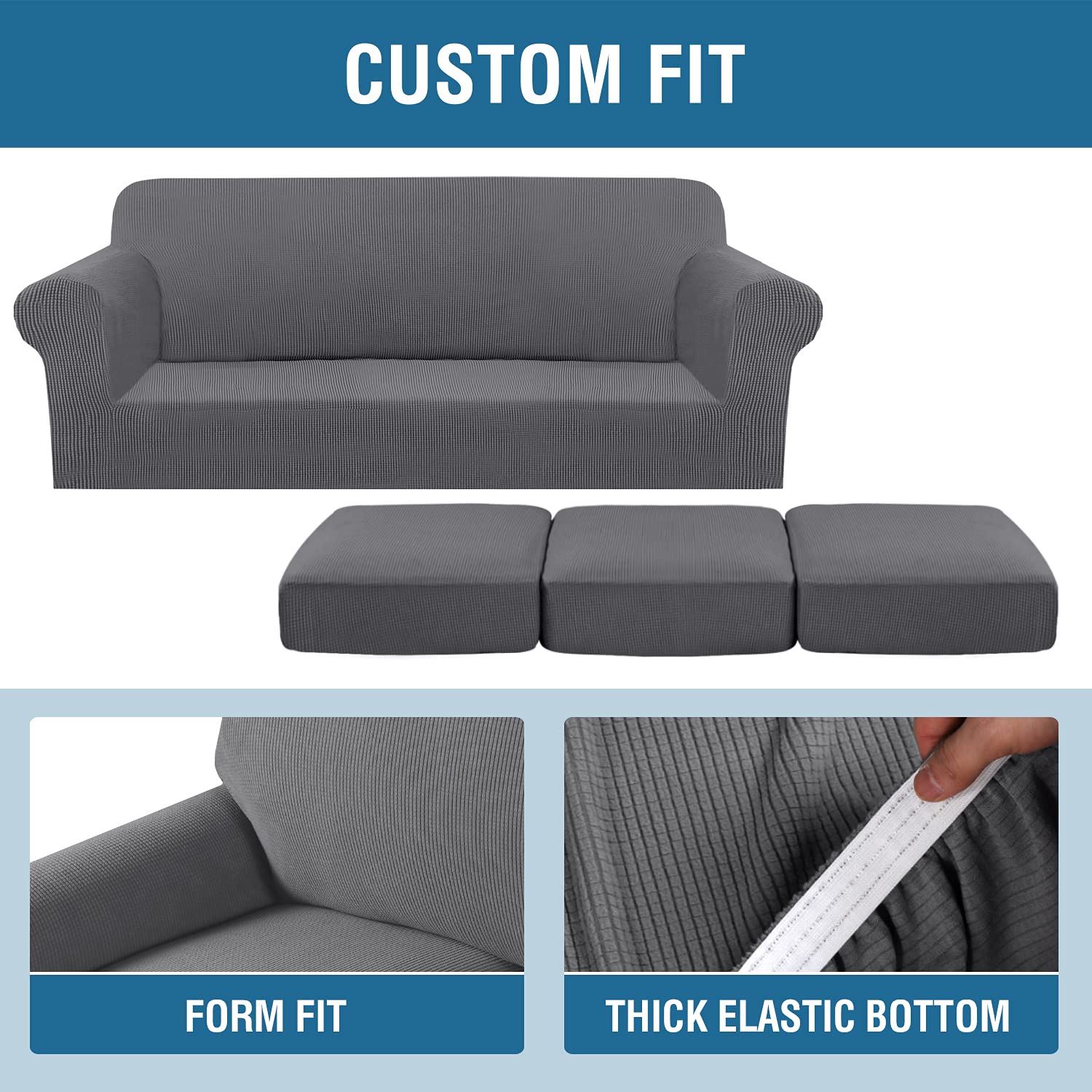 H.VERSAILTEX cushion cover right seat delivers consistent color and coverage