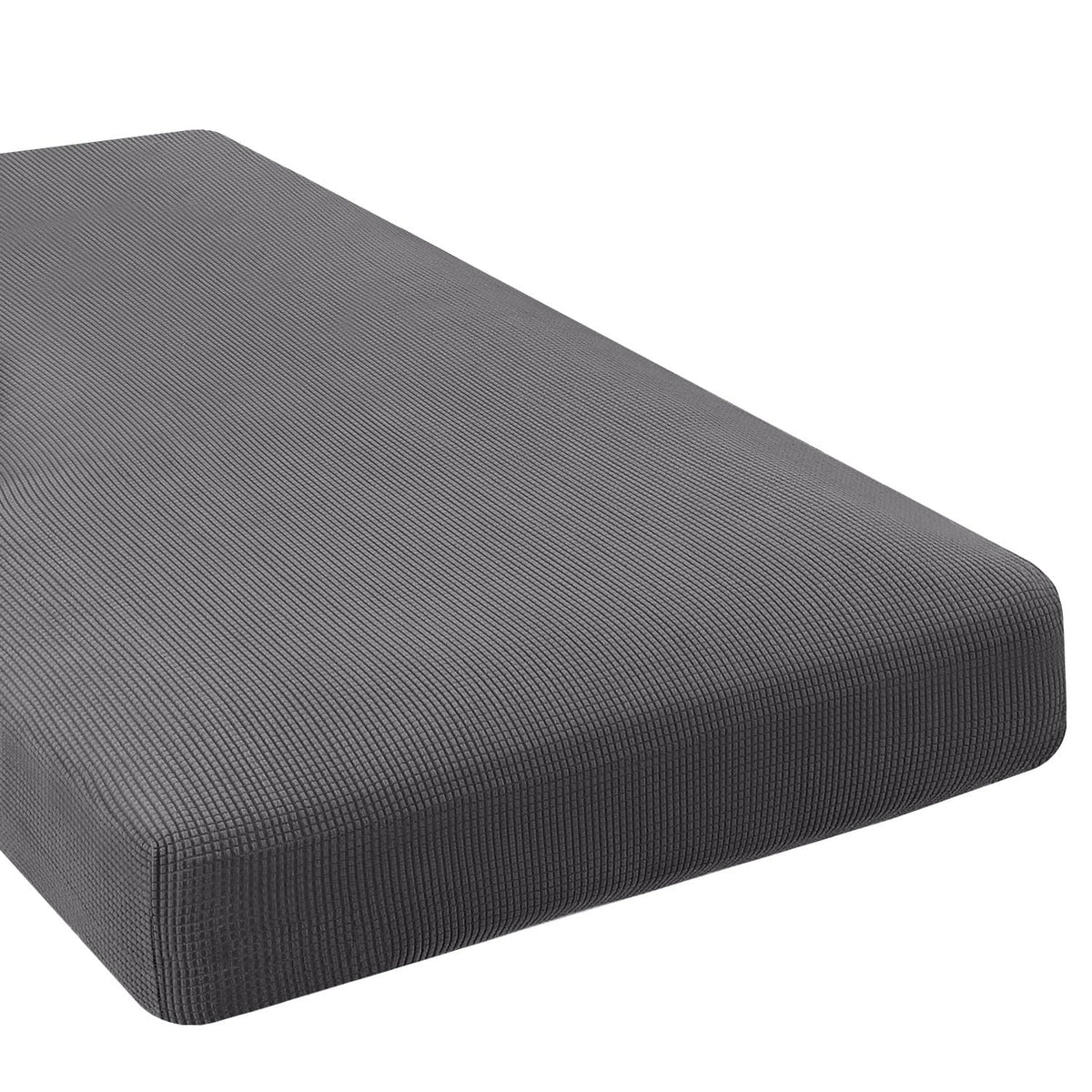 H.VERSAILTEX super stretch chaise cover; left/right fit, adds flexible protection with a sleek grey finish.
