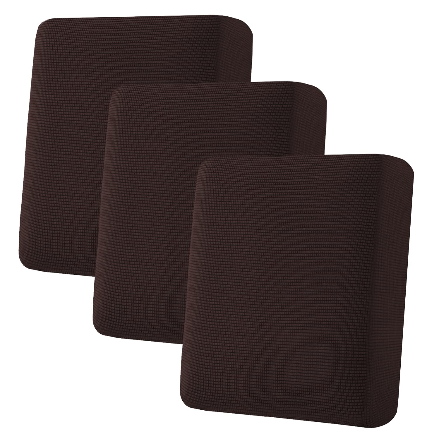 H.VERSAILTEX cushion slipcover front view shows a snug, stretch-fit cover.