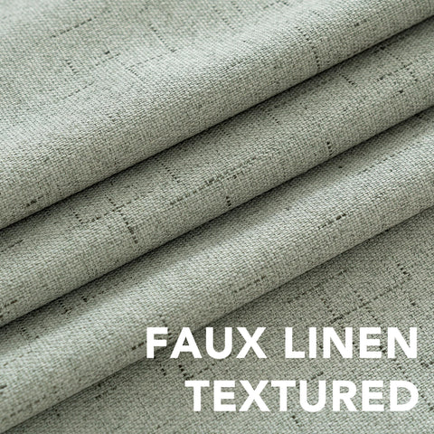 H.VERSAILTEX textured polyester linen-like fabric close-up